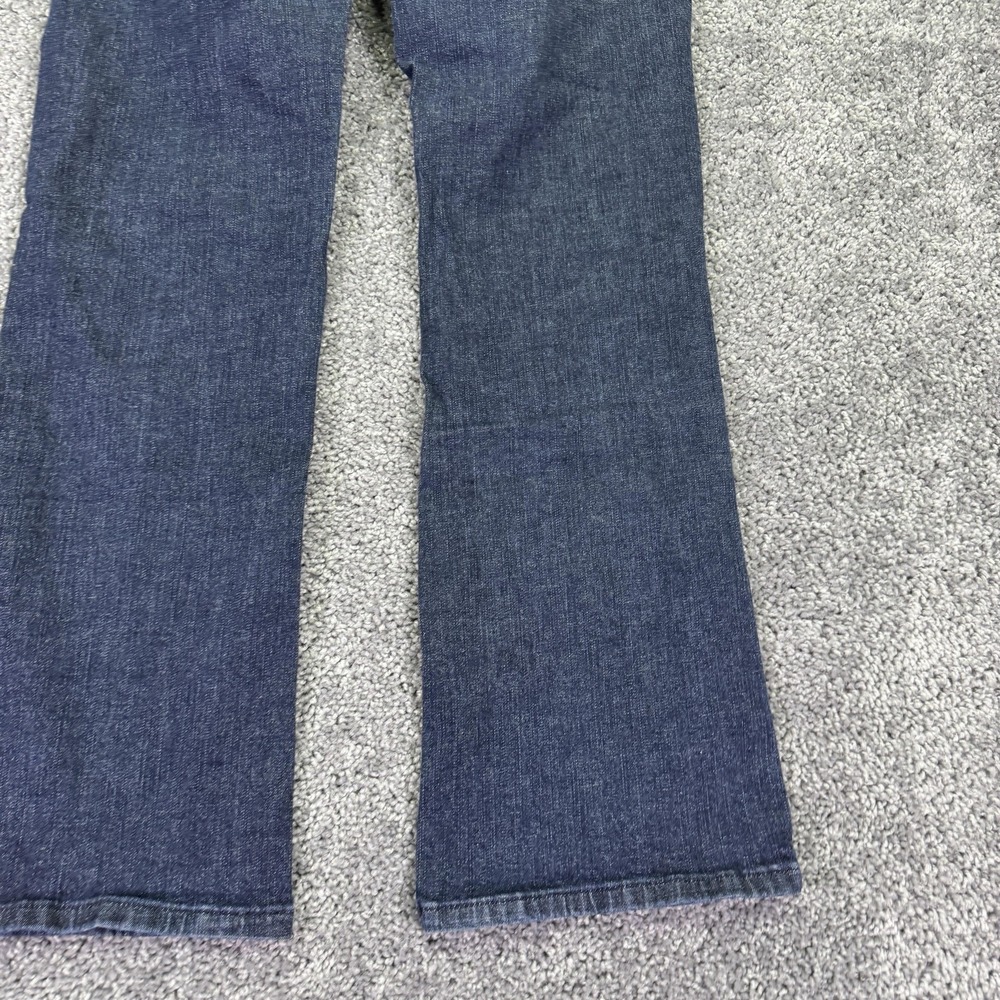 Lee Jeans Womens 6 Short Blue Slender Secret Bootcut Stretch Dark Wash Denim - Picture 13 of 15